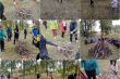 Учащиеся МОУ-СОШ пос. Колос приняли участие в акции "Чистый парк", очистили территорию парка от сухих веток
